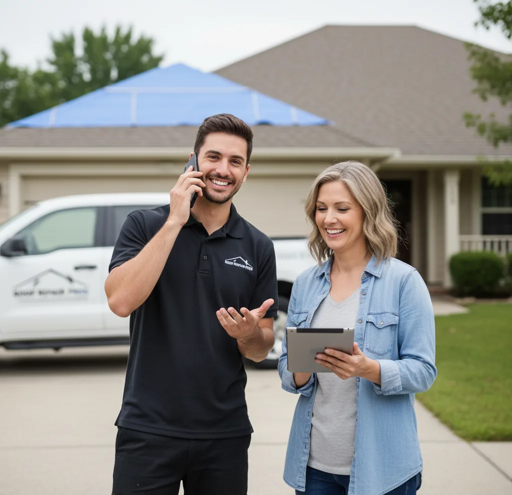 Modern Solutions Roof Repair customer support in Trempealeau